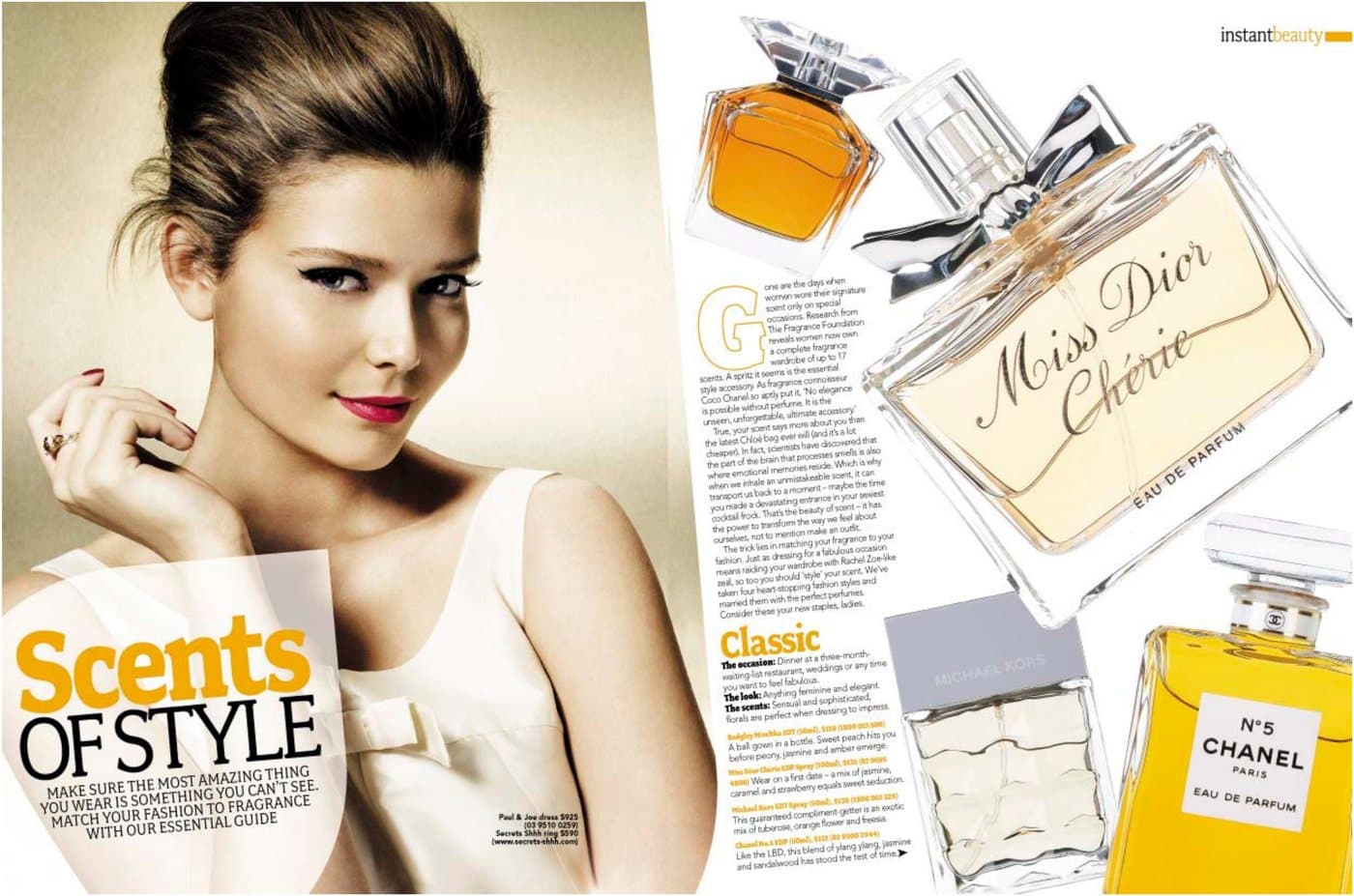 Scents of Style — tearsheet